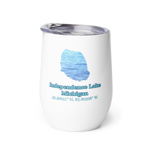 Independence Lake Wine Tumbler