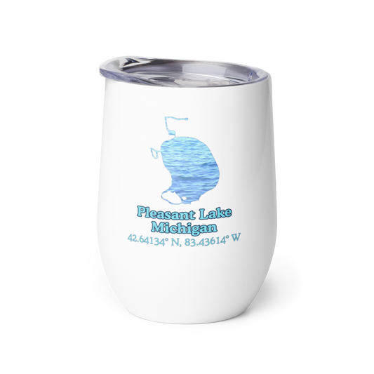 Pleasant Lake Wine Tumbler
