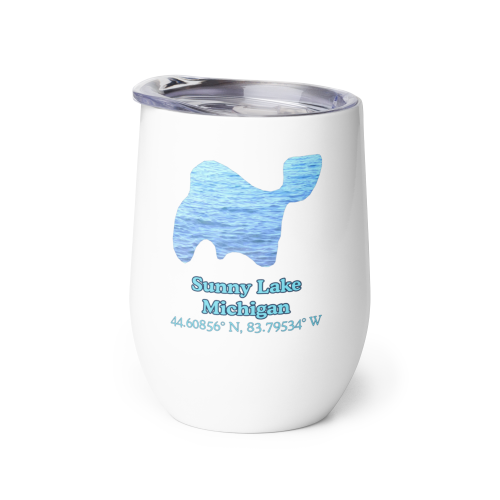 Sunny Lake Wine Tumbler