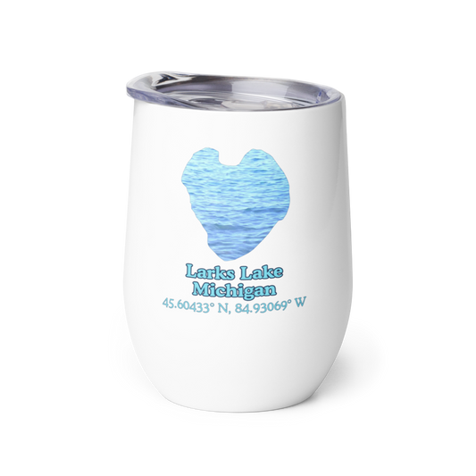 Larks Lake Wine Tumbler