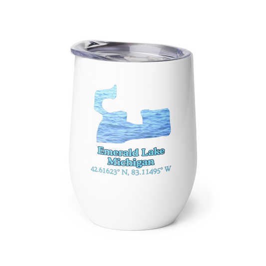 Emerald Lake Wine Tumbler