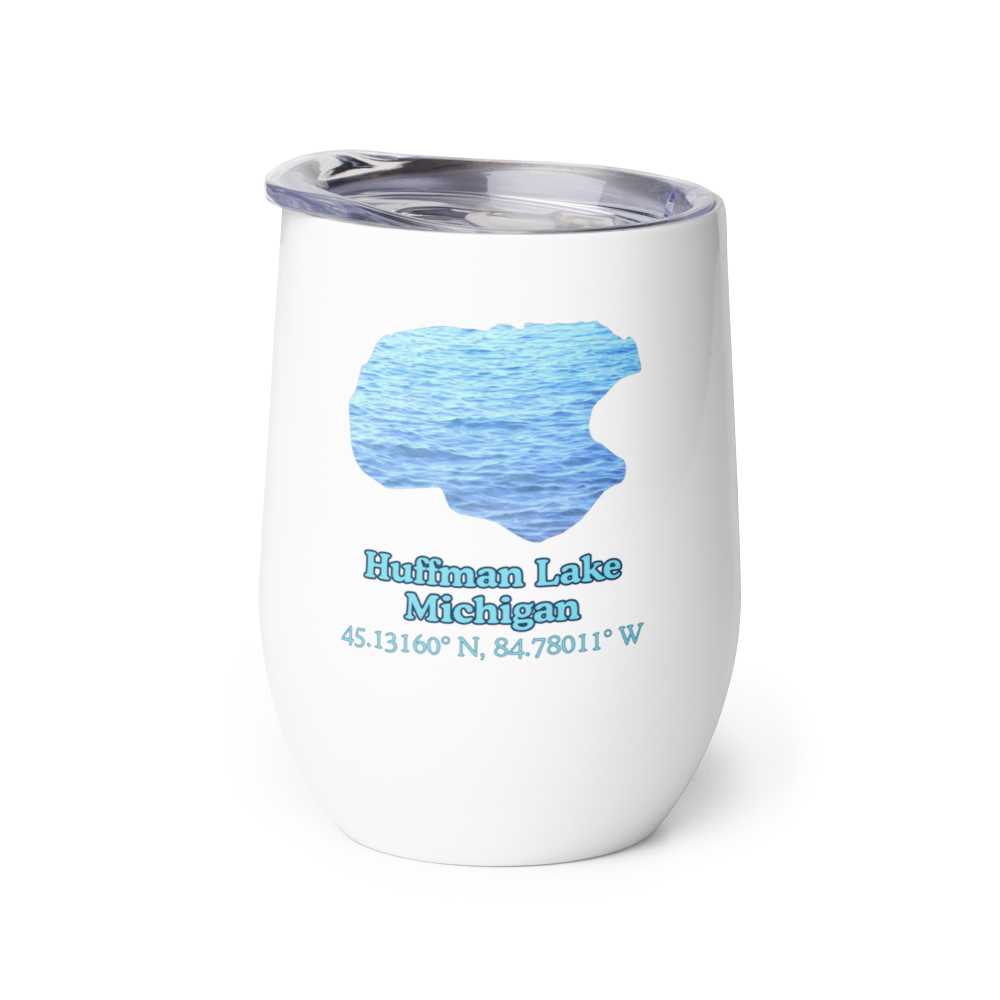 Huffman Lake Wine Tumbler