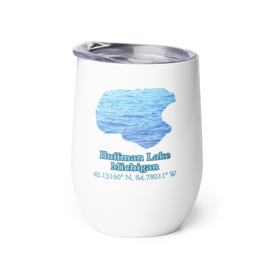 Huffman Lake Wine Tumbler
