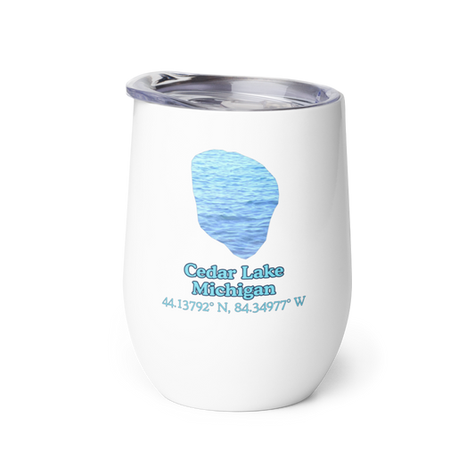 Cedar Lake Wine Tumbler