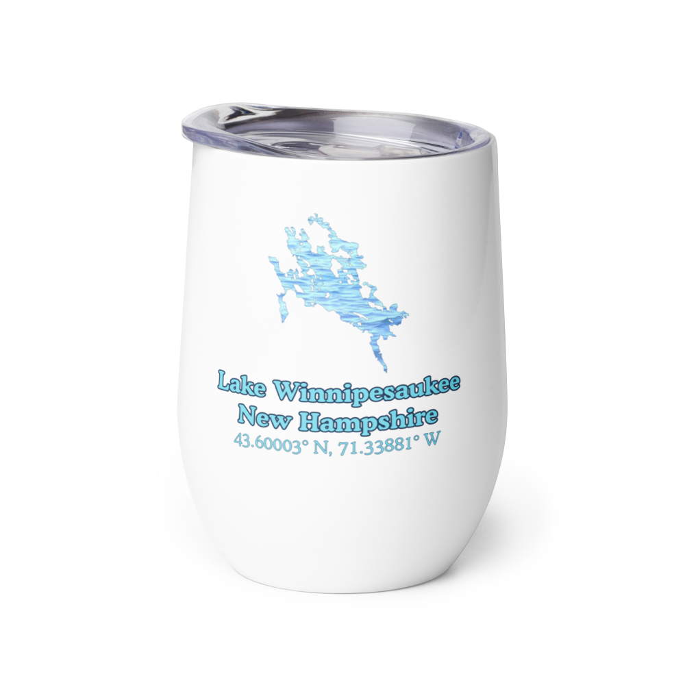 Lake Winnipesaukee Wine Tumbler