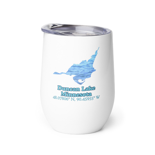 Duncan Lake Wine Tumbler