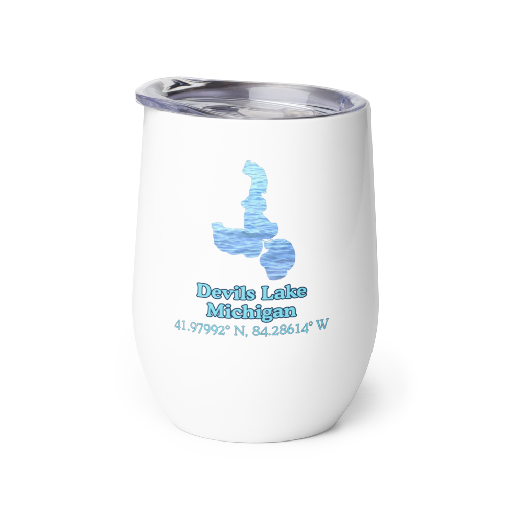 Devils Lake Wine Tumbler
