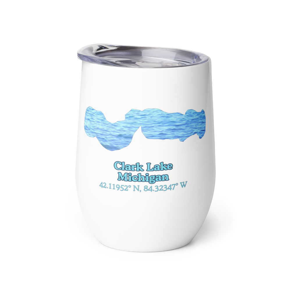Clark Lake Wine Tumbler