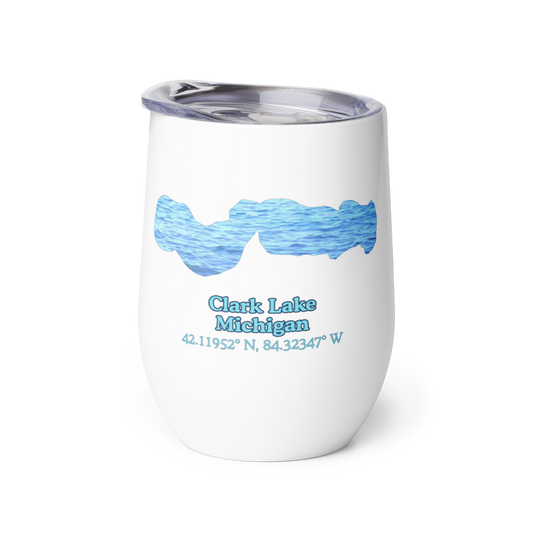 Clark Lake Wine Tumbler