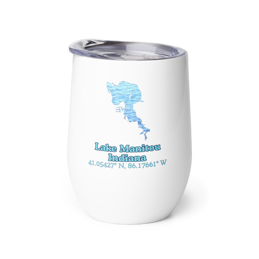 Lake Manitou Wine Tumbler
