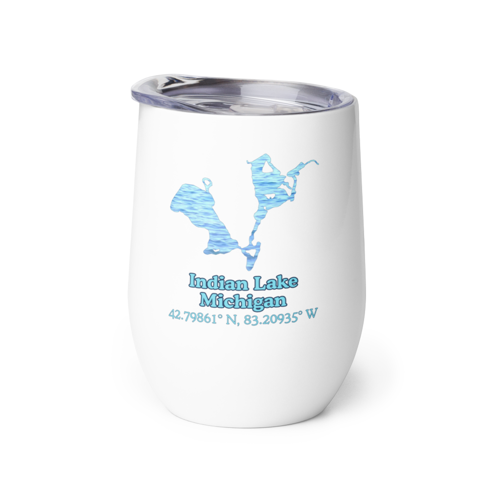 Indian Lake Wine Tumbler