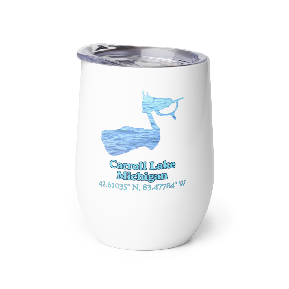 Carroll Lake Wine Tumbler