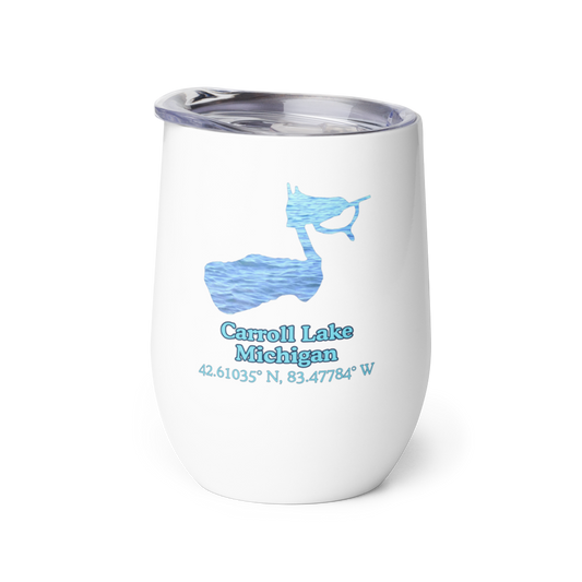 Carroll Lake Wine Tumbler