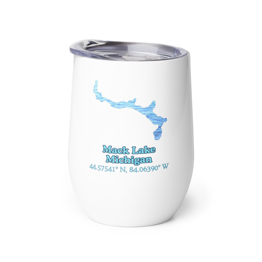 Mack Lake Wine Tumbler
