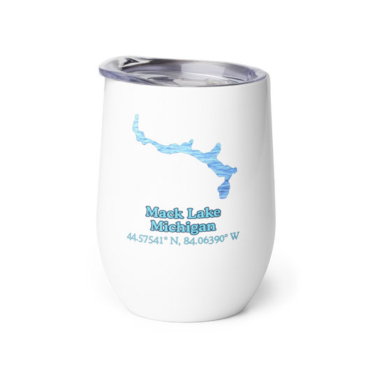 Mack Lake Wine Tumbler