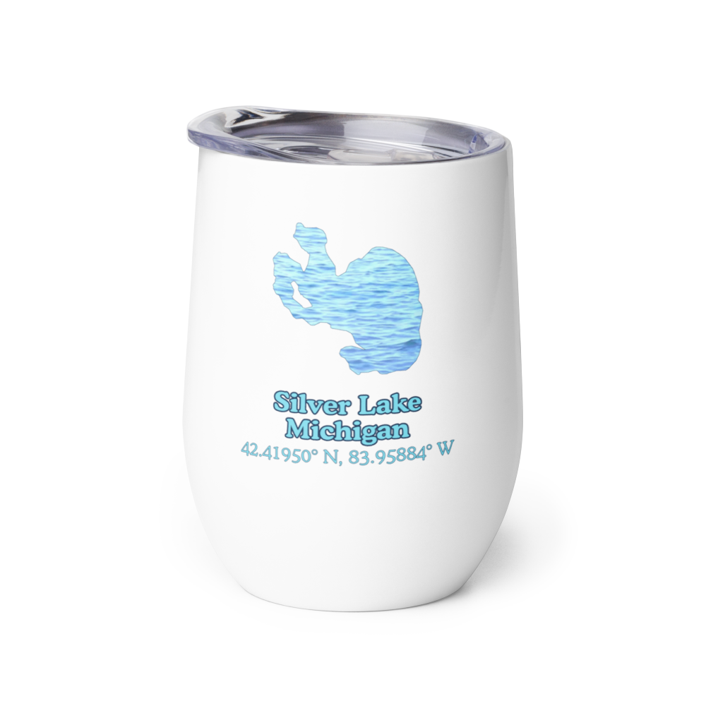 Silver Lake Wine Tumbler