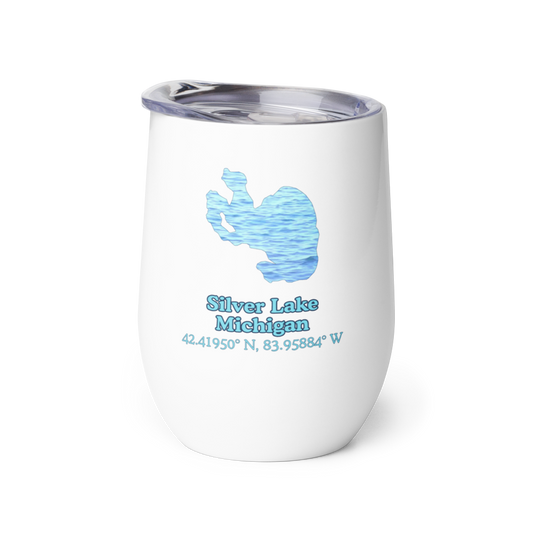 Silver Lake Wine Tumbler