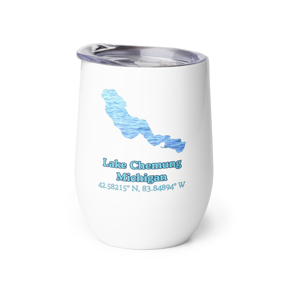 Lake Chemung Wine Tumbler