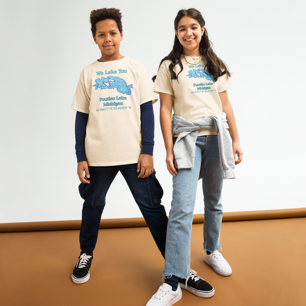 Youth Classic Tee with Pontiac Lake