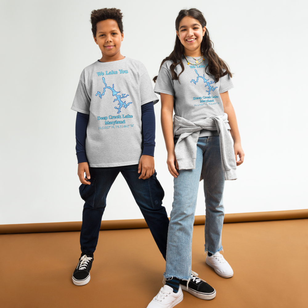 Youth Classic Tee with Deep Creek Lake
